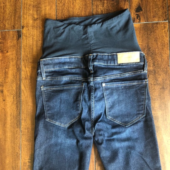 H&M high rib skinny maternity jeans size 4 - Picture 5 of 12
